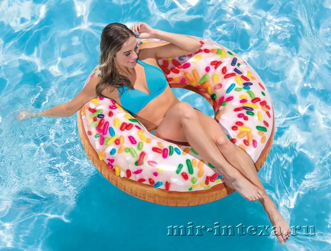 Купить надувной круг Sprinkle Donut 114см Intex 56263