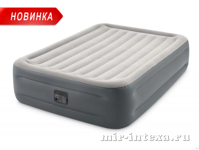 Купить надувную кровать 152х203х46см Essential Intex 64126 в Москве