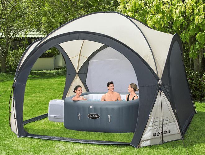 Купить шатер для бассейнов 390х390х255см, Bestway 60305