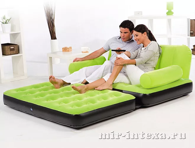 Купить надувной зеленый диван Bestway 67356