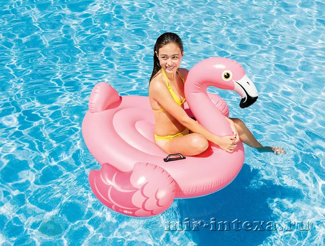 Купить плотик Flamingo 142х137х97см, Intex 57558