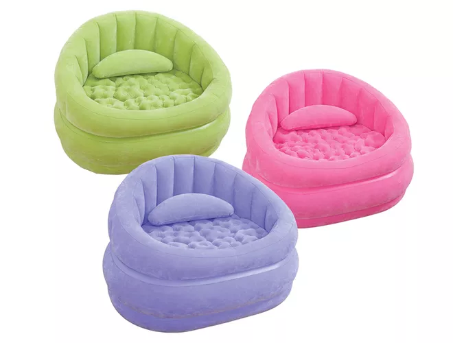 Купить надувное кресло Cafe 91х102х65см, 3 цвета, Intex 68563