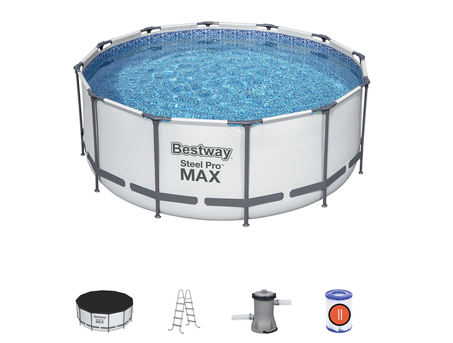 Купить каркасный бассейн Steel Pro MAX 366х122см, Bestway 56420 в Москве
