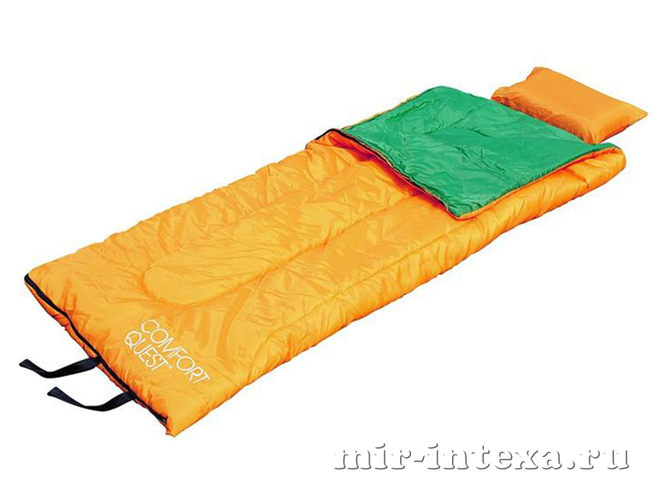 Купить спальный мешок (одеяло) с подушкой, 190х84см, Bestway 67417