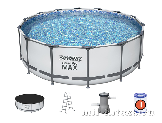Купить каркасный бассейн Steel Pro MAX 427х122см, Bestway 5612X