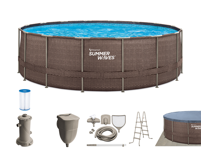 Купить каркасный бассейн Summer Escapes Р20-1652-B 488х132см